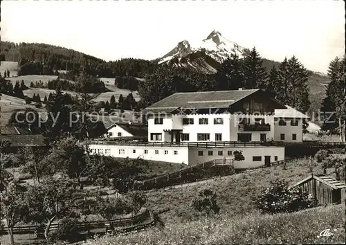 Wertach Schimmelreiter Jugendgesundungsstaette der DAK Kat. Wertach