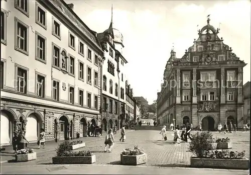 Gotha Thueringen Hauptmarkt mit Rathaus Kat. Gotha