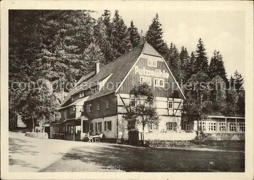 Baerenfels Erzgebirge Putzmuehle Kat. Altenberg