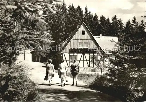 Sosa Erzgebirge Gaststaette Koehlerhuette Kat. Sosa