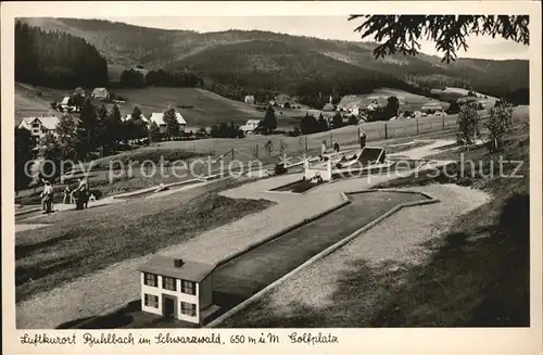 Buhlbach Obertal Golfplatz