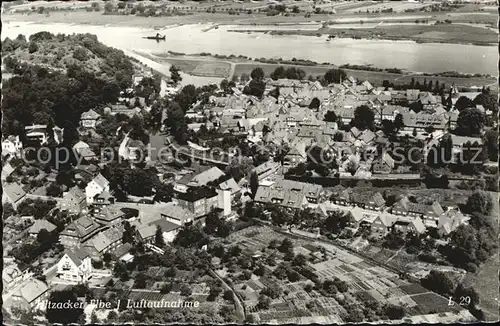 Hitzacker Elbe Fliegeraufnahme Kat. Hitzacker (Elbe)