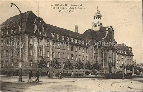 Duisburg Ruhr Landgericht  Kat. Duisburg