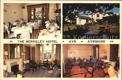 Ayr Scotland The Berkeley Hotel Kat. South Ayrshire
