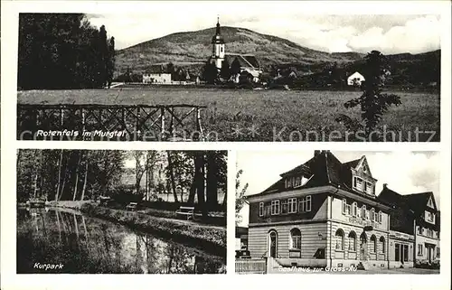 Rotenfels Kurpark Gasthaus zur Gross Au Kat. Gaggenau