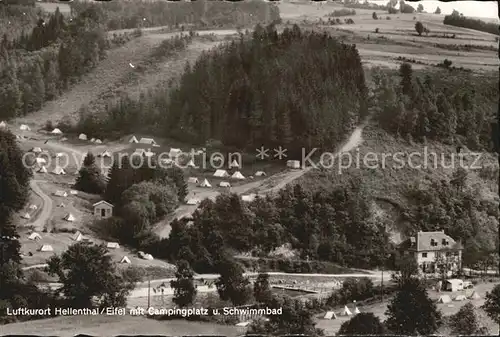 Hellenthal Eifel Campingplatz Schwimmbad Kat. Hellenthal