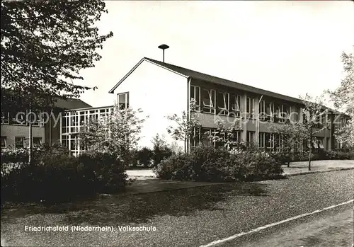 Friedrichsfeld Niederrhein Volksschule Kat. Voerde (Niederrhein)
