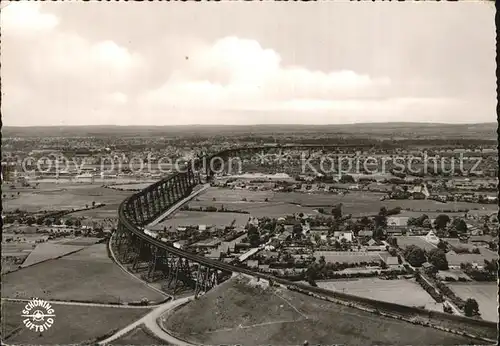 Rendsburg Fliegeraufnahme Hochbruecke  Kat. Rendsburg