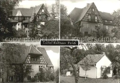 Ferch Erholungsheim Luther Ruesthaus  Kat. Schwielowsee