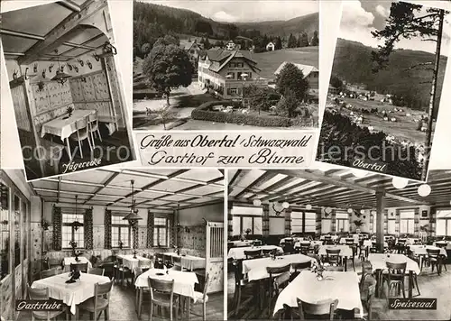 Buhlbach Obertal Gasthof zur Birne Jaegerstube Gaststube Speisesaal