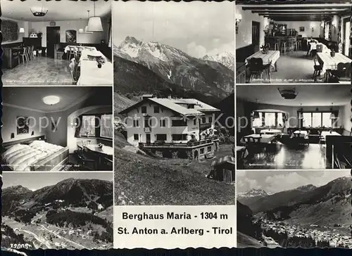 St Anton Arlberg Berghaus Maria Weinstube Speisezimmer Kat. St. Anton am Arlberg