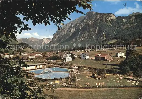 Mellau Vorarlberg Schwimmbad Kanisfluh Bregenzerwald Kat. Mellau