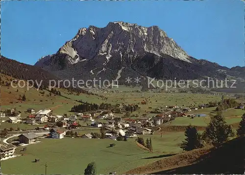 Lermoos Tirol Ehrwald Zugspitze Wettersteingebirge Kat. Lermoos