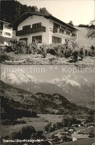 Oberau Berchtesgaden Haus Fischer  Kat. Berchtesgaden