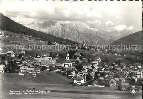 Fulpmes Tirol Telfes Stubaital Bettelwurf Kat. Fulpmes