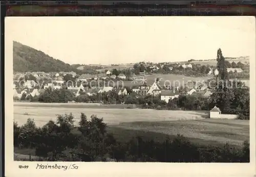 Hainsberg Sachsen Panorama Kat. Freital