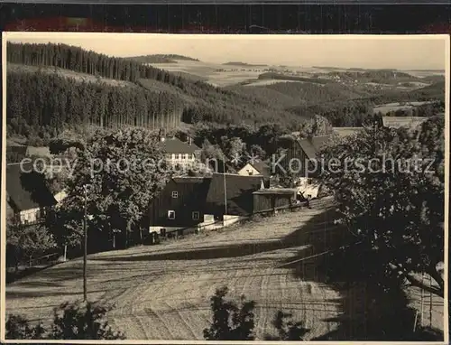 Falkenhain Altenberg Erzgebirge Panorama Kat. Altenberg
