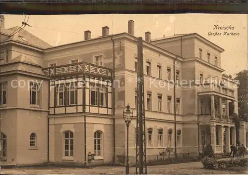 Kreischa Grosses Kurhaus Kat. Kreischa Dresden