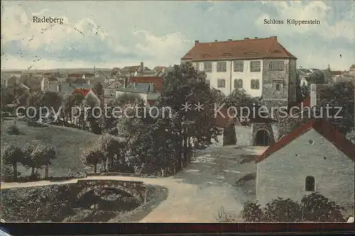Radeberg Sachsen Schloss Klippenstein Kat. Radeberg