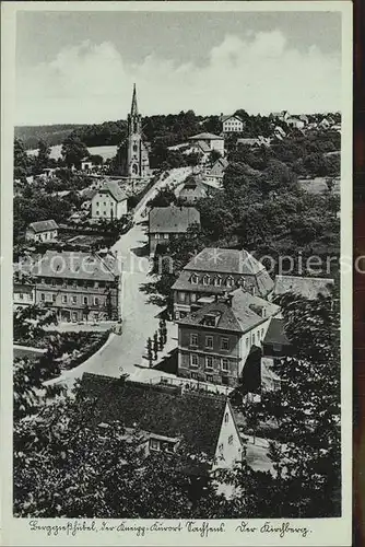 Berggiesshuebel Kirchberg Kneippkurort Kat. Bad Gottleuba Berggiesshuebel