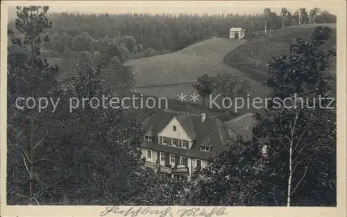 Dippoldiswalde Osterzgebirge Sommerfrische Hirschbachmuehle Lockwitztal Kat. Dippoldiswalde