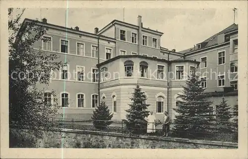 Kreischa Sanatorium Hauptgebaeude Kat. Kreischa Dresden