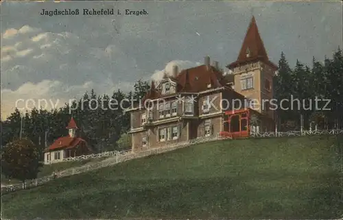 Rehefeld Zaunhaus Jagdschloss Kat. Altenberg