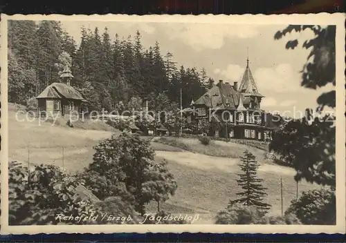 Rehefeld Zaunhaus Jagdschloss Kat. Altenberg