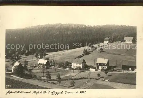 Rehefeld Zaunhaus Teilansicht Hoehenluftkurort Kat. Altenberg