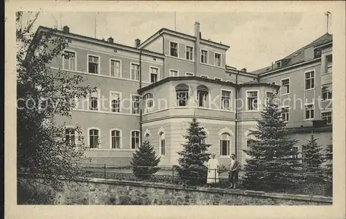 Kreischa Sanatorium Hauptgebaeude Kat. Kreischa Dresden