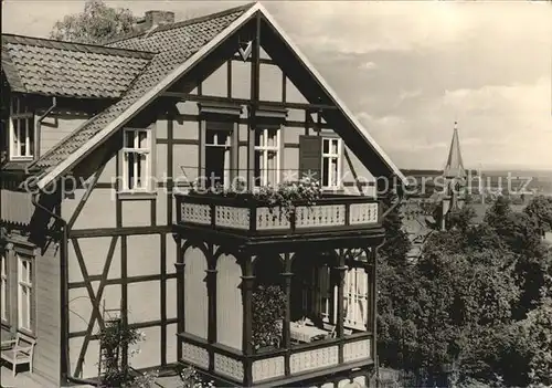 Wernigerode Harz Erholungsheim des Oberlinhauses Kat. Wernigerode