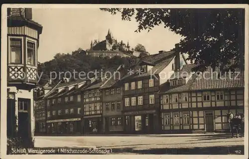 Wernigerode Harz Noeschenrode Schoenecke Schloss Kat. Wernigerode