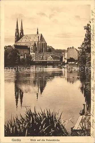 Goerlitz Sachsen Peterskirche Kat. Goerlitz