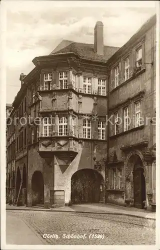 Goerlitz Sachsen Schoenhof Kat. Goerlitz