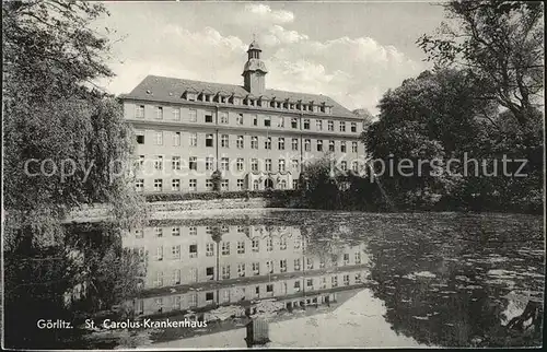 Goerlitz Sachsen Sankt Carolus Krankenhaus Kat. Goerlitz