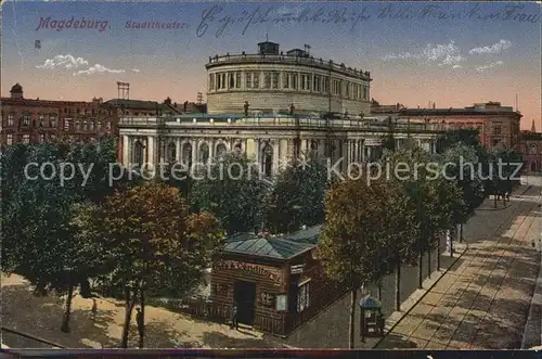 Magdeburg Stadttheater Kat. Magdeburg