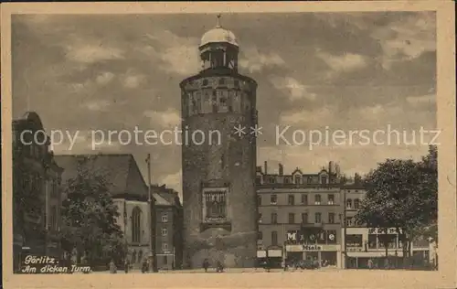 Goerlitz Sachsen Dicker Turm Kat. Goerlitz