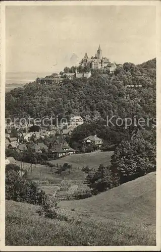 Wernigerode Harz Schloss Kat. Wernigerode