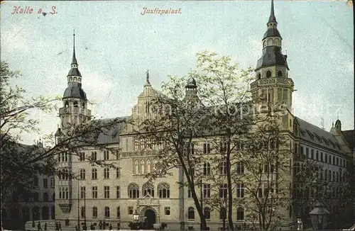 Halle Saale Justitzpalast Kat. Halle