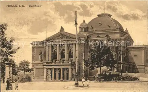 Halle Saale Stadttheater Kat. Halle