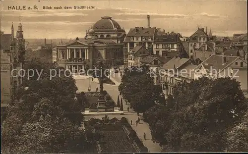 Halle Saale Stadttheater Kat. Halle