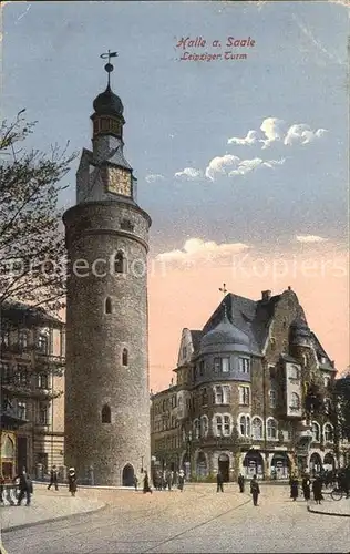 Halle Saale Leipziger Turm Kat. Halle