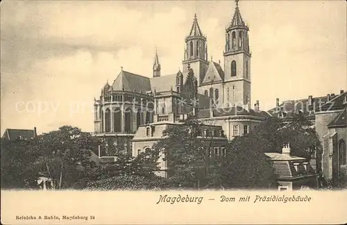 Magdeburg Dom Praesidialgebaeude Kat. Magdeburg