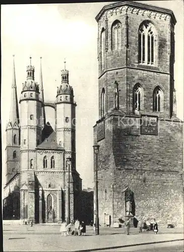 Halle Saale Roter Turm Kat. Halle