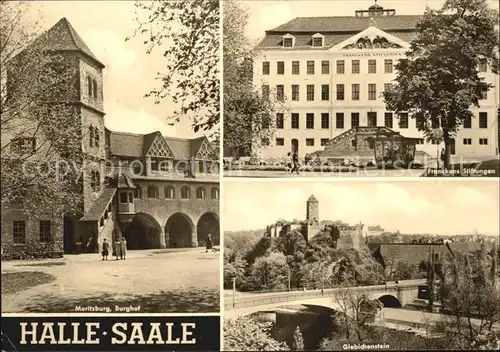 Halle Saale Moritzburg Burg Giebichenstein Franckens Stiftungen Kat. Halle