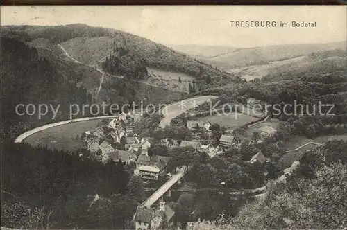 Treseburg Harz Bodetal Kat. Treseburg