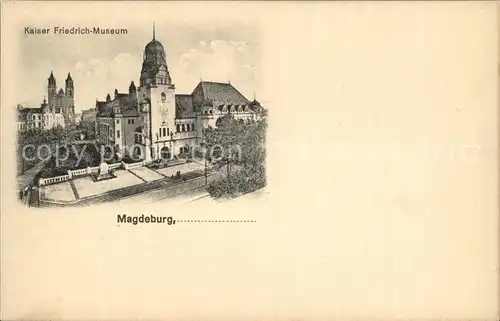 Magdeburg Kaiser Friedrich Museum Kat. Magdeburg