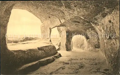 Blankenburg Harz Burg Regenstein Wachtstube innen Kat. Blankenburg