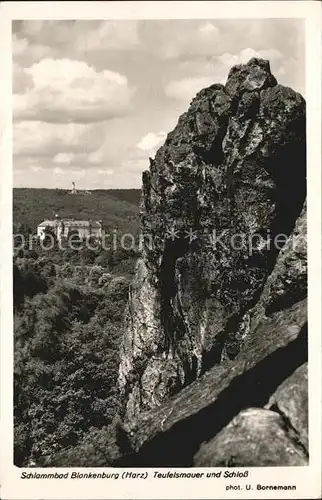 Blankenburg Harz Schlammbad Teufelsmauer Schloss Kat. Blankenburg