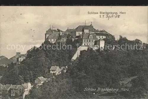 Blankenburg Harz Schloss Kat. Blankenburg